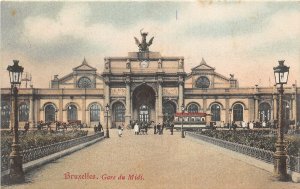 Lot 30 belgium bruxelles brussels gare du midi railway station tram chariot