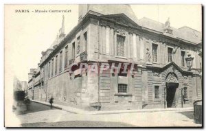 Old Postcard Paris Musee Carnavalet