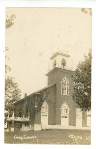 VT - Pittsford. Congregational Church ca 1907    RPPC
