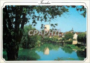 Postcard Modern Issoudun (Indre) the Banks of the Th?ols