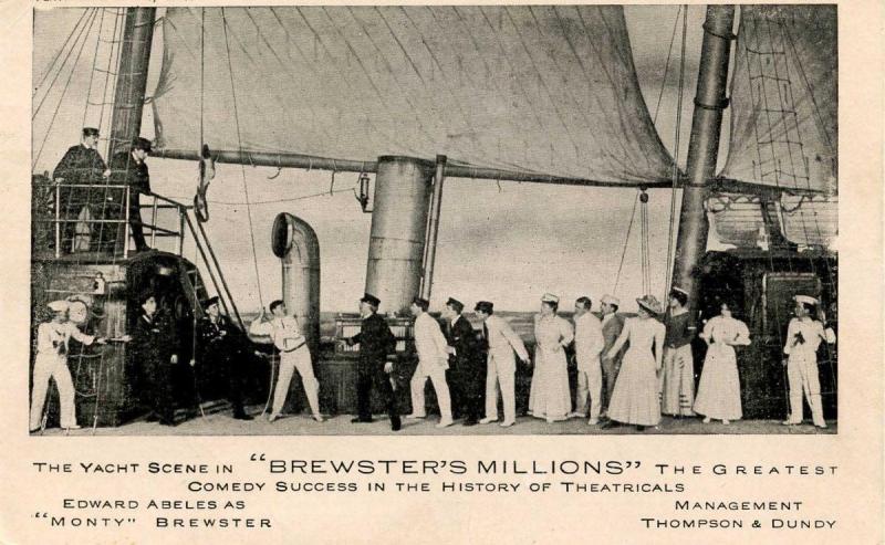Brewster's Millions, The Yacht Scene