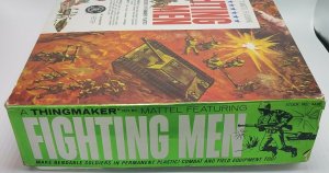 Vintage 1965 Thingmaker Fighting Men Box and Styrofoam Only #4481