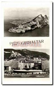 Old Postcard Greetings From Gibraltar