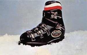 Ski Boot Ezra Brooks Brewery Unused 