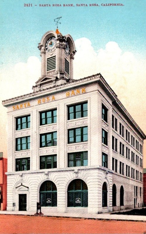 California Santa Rosa The Santa Rosa Bank