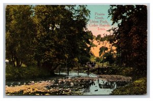 Prairie Creek Union Park Cedar Rapids Iowa IA UNP DB Postcard Y4