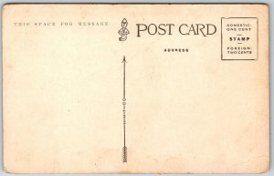 El Paso Texas c1910 Postcard Montana Street Paved highway Brick Houses
