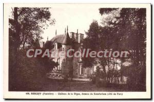 Old Postcard Roscoff Chateau De La Digue From Appendix Sanatorium