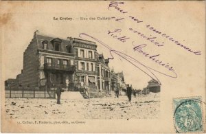 CPA LE CROTOY Rue des Chalets (19255)