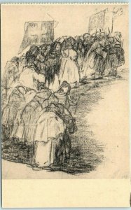 M-26280 Procession By Goya Museo Nacional del Prado Madrid Spain