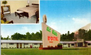 1950s Bob White Motel U.S. Route 280 Alexander City AL Postcard