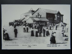 Lancashire BLACKPOOL Uncle Tom's Cabin c1900 RP Postcard by Pamlin Repro C1881