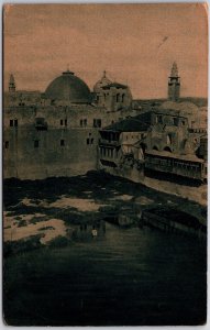 Pool Of Hezekiah Jerusalem Israel Buildings Swimming Pool Postcard