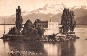 Lac Leman Switzerland 1930 