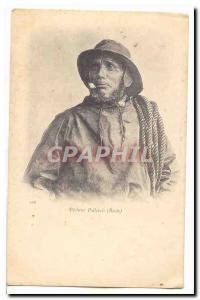 Old Postcard Fisherman Polletais (bust)