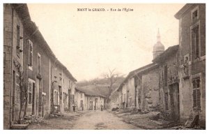 France  Nant le Grand  Rue del'Ehlise