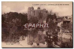 Clisson - Le Chateau took the Pont St Antoine - Old Postcard