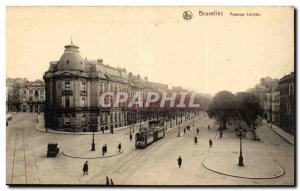 Belgie Belgium Brussels Old Postcard Avenue Louise