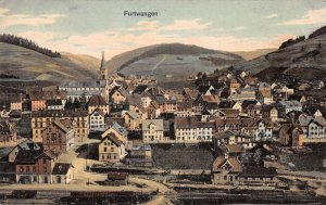 Furtwangen Germany Birds Eye View Vintage Postcard AA70513