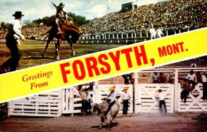 Montana Greetings From Forsyth