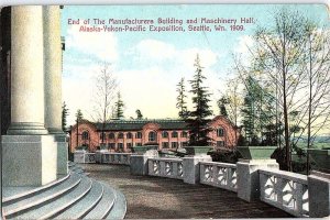 Postcard BUILDING SCENE Seattle Washington WA AJ1607