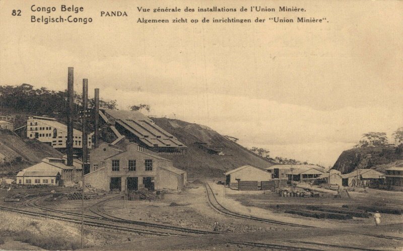 Africa Congo Panda Union Miniere Mining  06.44 