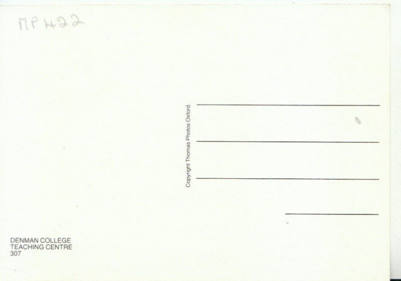 Oxfordshire Postcard - Denham College - Teaching Centre -19142A