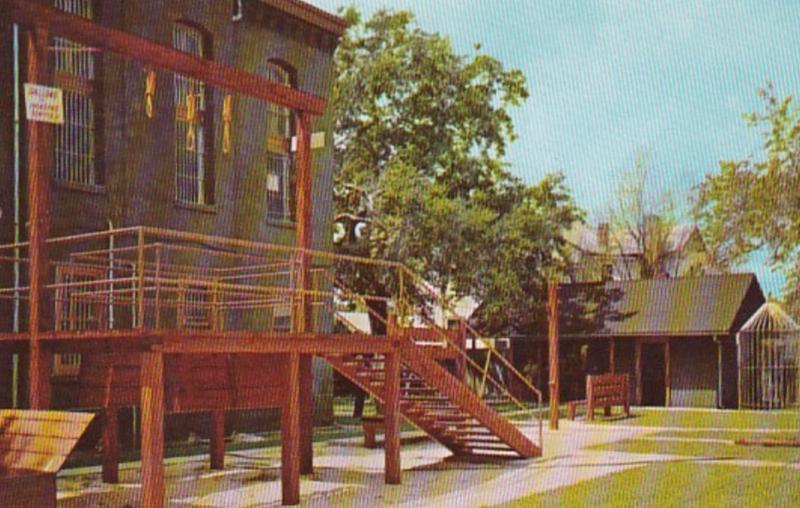 Florida St Augustine Gallows Shackle Whipping Post and Bird Cage At The Old Jail