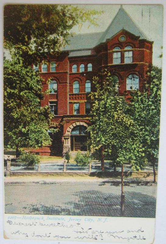 Hasbrouck Institute Jersey City NJ 1907
