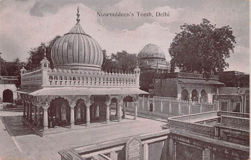 Nizamuldeen's Tomb Delhi India Unused 