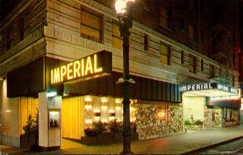 Oregon Portland The Imperial Hotel 1964