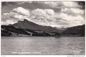 RP, Irrsee Mit Schafberg U. Dachstein, Austria, 1920-1940s