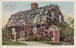 PROVIDENCE , Rhode Island , PU-1910; Betsy Williams Cottage, Roger Williams Park