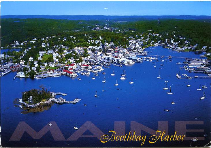 Carousel Marina in Boothbay Harbor, Maine