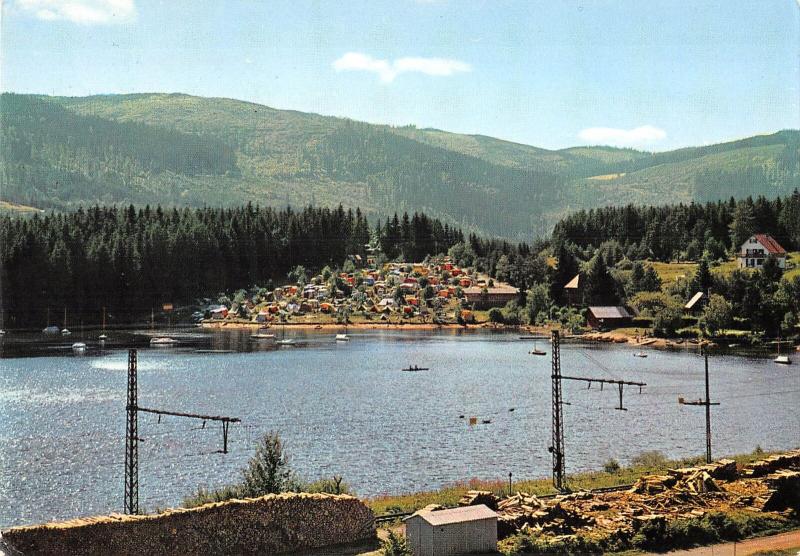 GG14280 Schluchsee im Schwarzwald Blick zum Camping See Lake Panorama