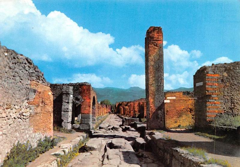 Pompei, Italy - Stabiana Road