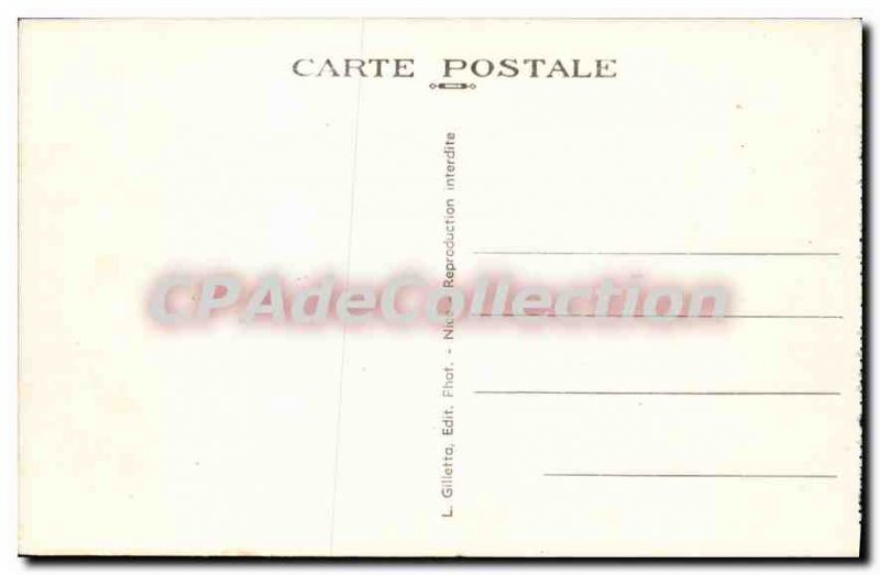 Postcard Old Antibes Vue Generale