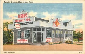 Postcard Massachusetts Shore Bishops Hatherly Spa Post Office Standish MA24-2593