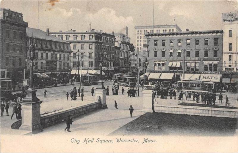 Massachusetts   Worcester  City Hall Square