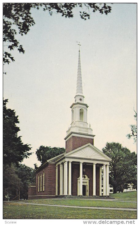 Chapel , Acadia University , WOLFVILLE , Nova Scotia , Canada , 40-60s