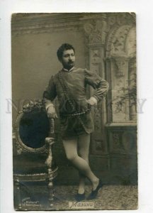 3108344 MASINI Great Italian OPERA Star SINGER Vintage PHOTO PC