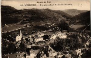 CPA MEYRUEIS - Vue générale et Vallée du Betuzon - Gorges du Tarn (638303)