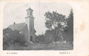 Delmar New York Methodist Episcopal Church Vintage Postcard AA111078