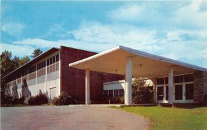 Hickory North Carolina 1960s Postcard Community Center