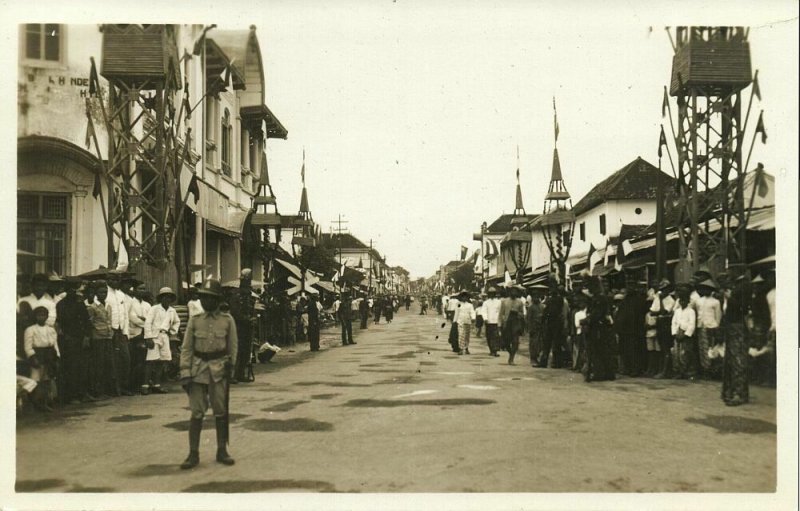 indonesia, JAVA SURAKARTA SOLO, Sunan Pakubuwono X Jubilee Procession (1932) 7