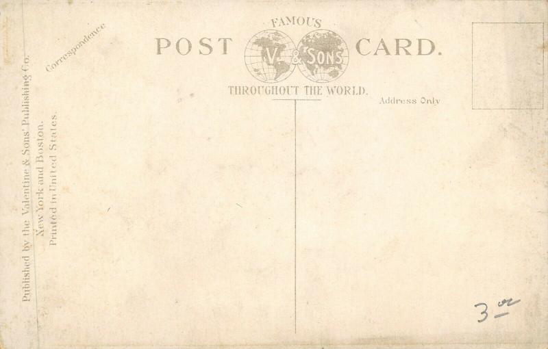 Bradford PE~Shops Next Door to Carnegie Public Library~Homes Behind c1910