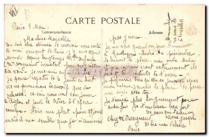 Paris - 7 - Alexandre III Bridge Old Postcard