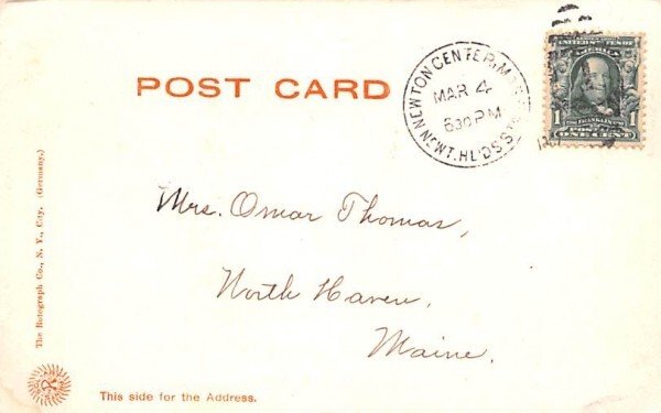 Echo Bridge Newton, Massachusetts Postcard