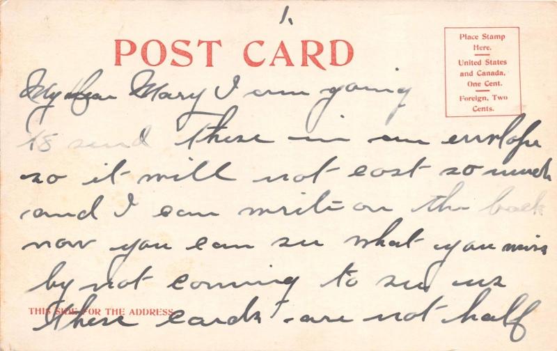 PORTLAND MAINE PUMPKIN KNOB ISLAND~DETROIT PUBL #9745 POSTCARD 1900s