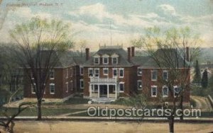 Hudson Hospital, Hudson, N.Y., USA Hospital 1908 roundness from corner wear a...